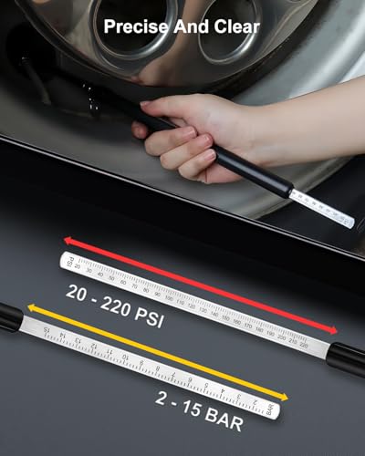 Heavy Duty Tire Pressure Gauge