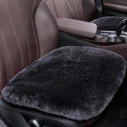 Genuine Sheepskin Car Seat Cover for Fuzzy Soft Fur Wool Cushion