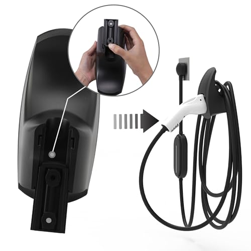 EV Charging Cable Holder Wall Mount for J1772 Charger (10 Count)