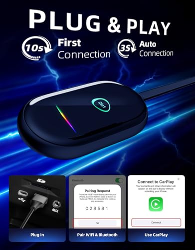 Wireless CarPlay & Android Auto Adapter
