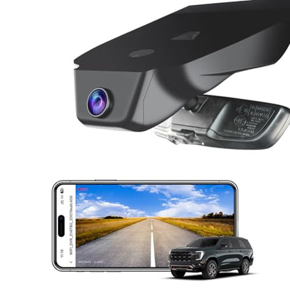 4K Dash Cam Custom fit for GMC Yukon