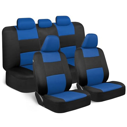 PolyPro Blue Car Seat Covers Full Set with 4