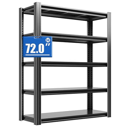 Metal Storage Shelving (5 Count)