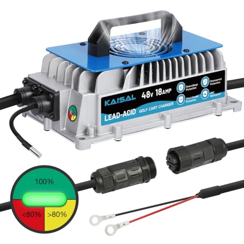 48V 18A Charger 1250W Golf Cart Battery Charger 48 Volt for Club Car