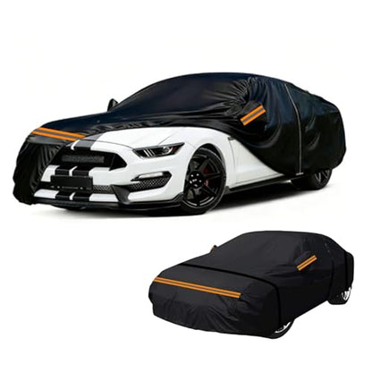 600D Heavy Duty Car Cover Custom Fit for Sedan Length 175