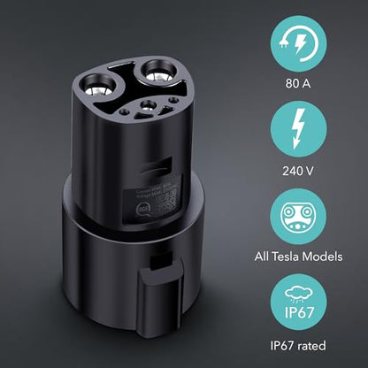 J1772 to Tesla Adapter 80 Amp