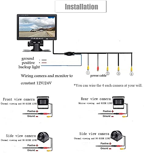 Backup Camera Kit 7 inch 4