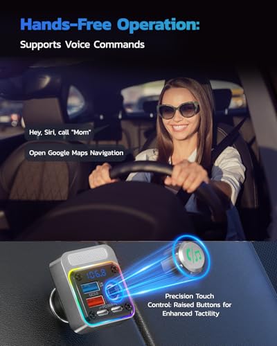 54W Bluetooth 5.3 Car Adapter