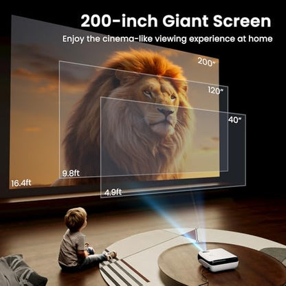 Native 1080P Outdoor Smart Projector