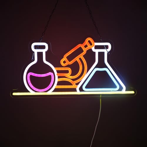 Science Laboratory Neon Sign