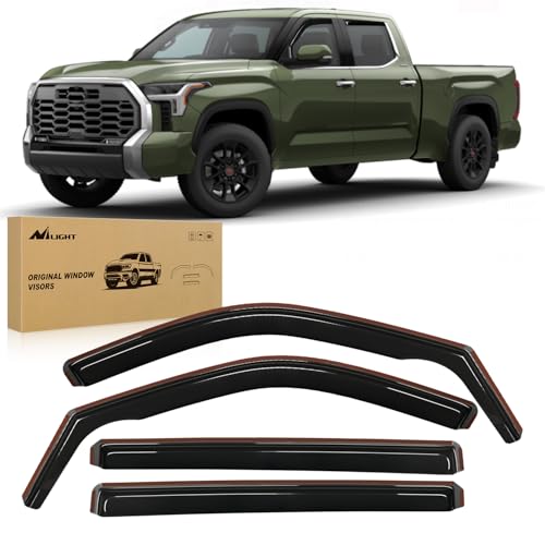 Side Window Deflectors for Toyota Tundra Crew Max 2022