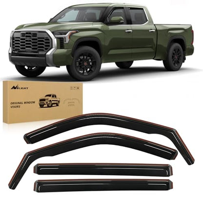 Side Window Deflectors for Toyota Tundra Crew Max 2022