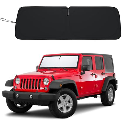 Windshield Sun Shade for Jeep Wrangler JK 2007