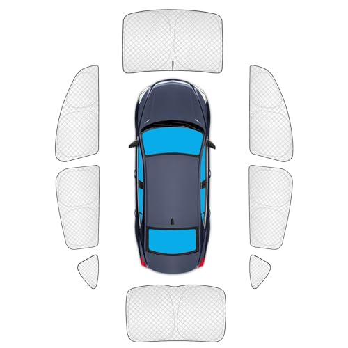 8pcs Thicken Sun Shades for Chevy Malibu 2016 (8 Count)