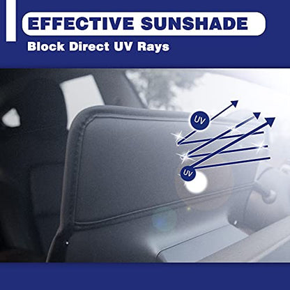 Screen Protector Cover Compatible with Tesla Model 3 Model Y Center Console Display Cover Folding Sun Shade Sleeve Screen Protection from Scratch