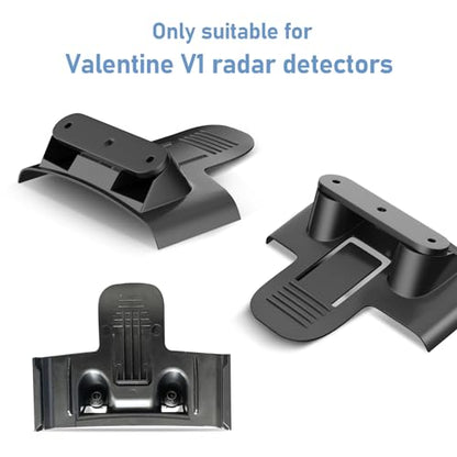 Radar Detector Mount+Rearview Mirror Hard Wire Power Cord kit 16"
