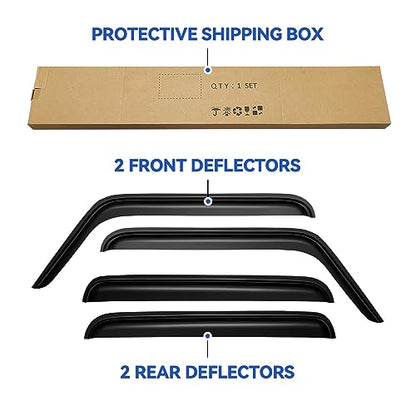 Window Visors Rain Guards for 2007 (4 Count)