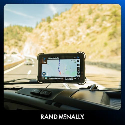 RANDTAB7 7 inch GPS Truck Navigator with Industry's Best Custom Trucking Routes