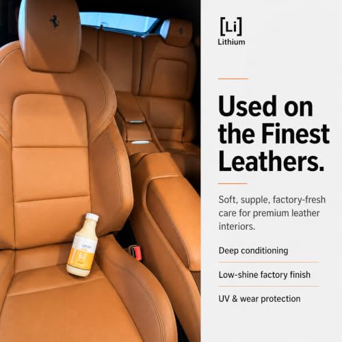 Lithium Hide Rehab Car Leather Cleaner and Conditioner (16 Fl Oz)