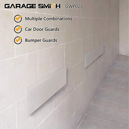 GWP02S Garage Wall Protector Car Door Protectors (4 Count)