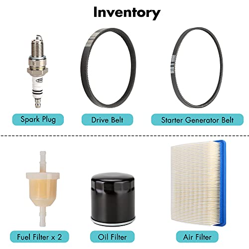 Golf Cart Tune Up Kit & Drive Starter Belt for Club Car DS 1992