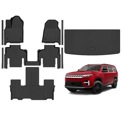 Custom Fit Floor Mats for 2026 Jeep Grand Wagoneer 7 Seats