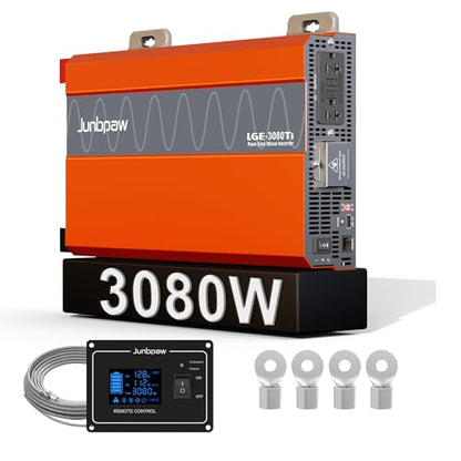 3080W Pure Sine Wave Power Inverter 12V to 110
