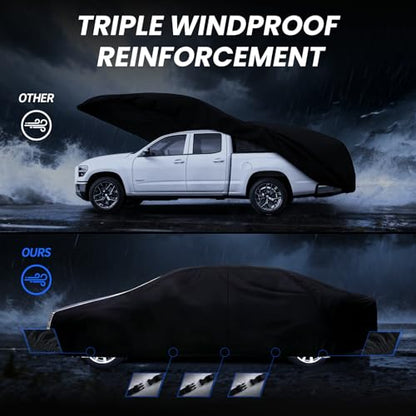 Multi Layer Car Cover Custom Fit for Cadillac DeVille