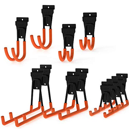 Slatwall Hooks Slatwall Accessories Utility Hooks Garage Storage Tool Organizer Large Heavy Duty Garage Panels Hooks for Ladders Bulk Items