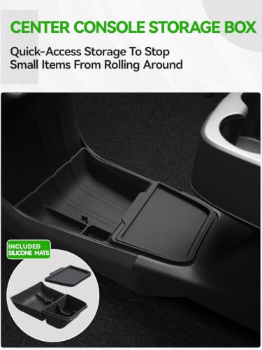 Center Console Organizer for 2025 2026 Tesla Model Y Standard