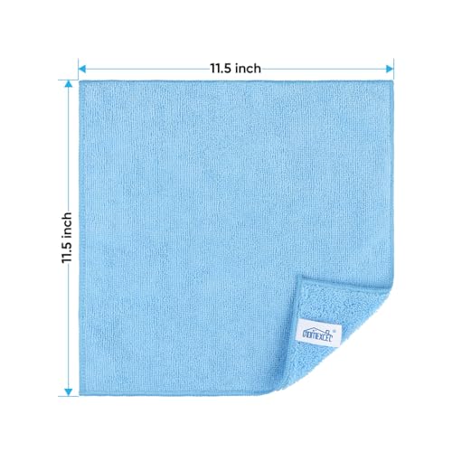 Blue Microfiber Cleaning Cloth (12 Count)