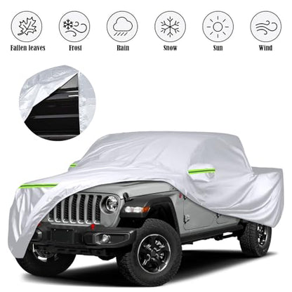 6 Layers Silver Waterproof Car Covers Replace for 2019
