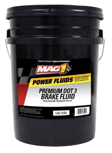 00125 DOT 3 Premium Brake Fluid (640 Fl Oz)