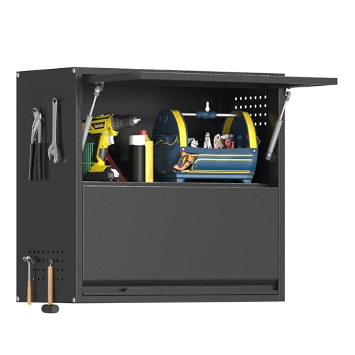 Metal Garage Wall Cabinet with Up