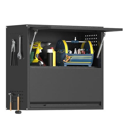 Metal Garage Wall Cabinet with Up