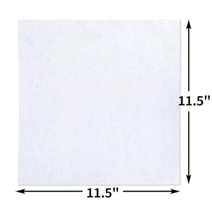 White Microfiber Cleaning Cloth (150 Count)