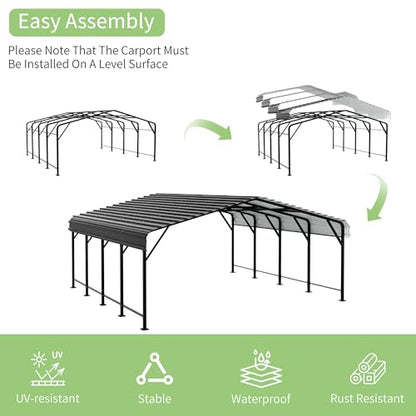 20x20 FT Metal Carport