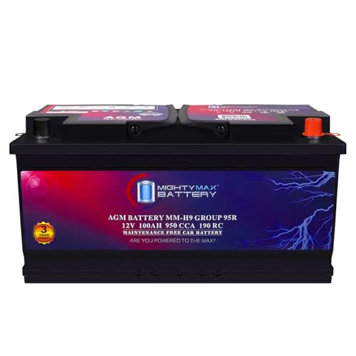 MM H9 Start and Stop Car BCI Group 95R 12V 100AH