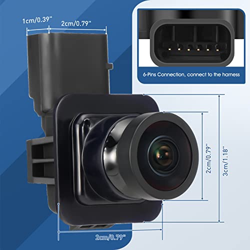 Rear View Backup Reverse Camera Fit for Ford Edge 11