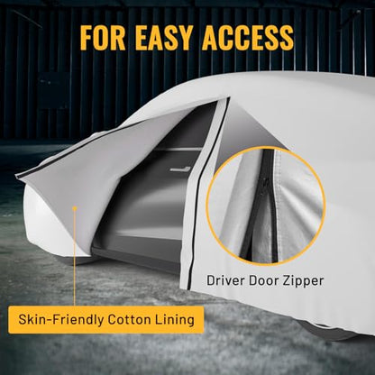 Car Cover Waterproof All Weather Windproof for SUV up to 181 Inches