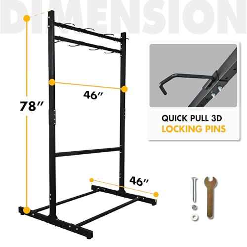 Freestanding 8 Bike Storage Rack 2