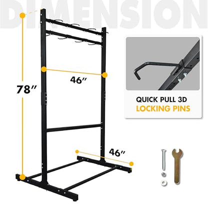 Freestanding 8 Bike Storage Rack 2
