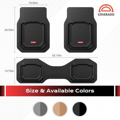 Car Floor Mats (3 Count)