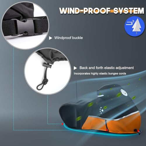 Motorcycle Cover 420D Heavy Duty Storage for Touring Models Harley Davidson Road King