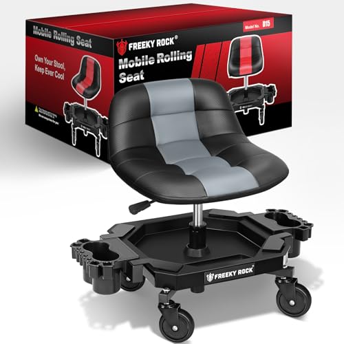 Rolling Stool with Wheels