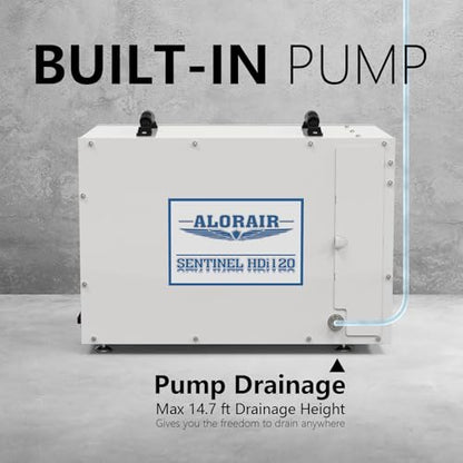 235 Pints Crawlspace Dehumidifier with Pump
