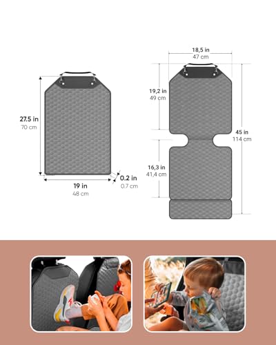 Kick Mat Back Seat Protector (2 Count)