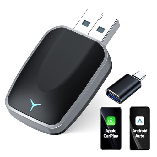 Mini Wireless CarPlay Adapter for iPhone 2025 Upgraded