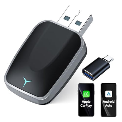 Mini Wireless CarPlay Adapter for iPhone 2025 Upgraded