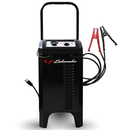 Wheeled Manual 6A Car Battery Charger and 150A Engine Starter